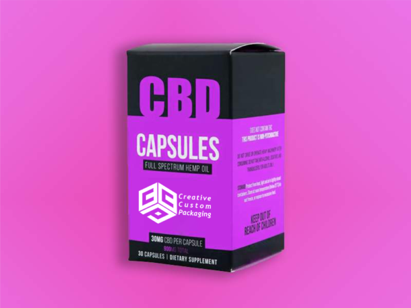 Custom CBD Capsules Boxes - Image 2