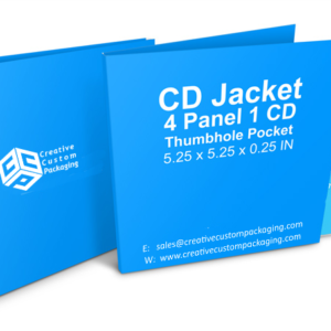 Custom Four Panel Cd Jacket